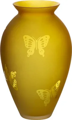 Produktbild von Vase "Lemon Butterfly" (25cm)