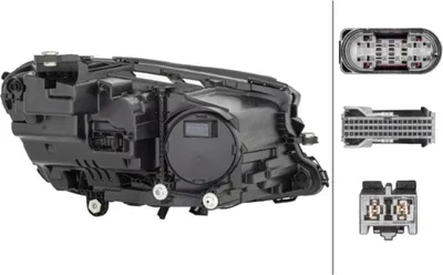 Obrázek produktu pro Levý hlavní světlomet LED HELLA pro MERCEDES-BENZ E-KLASSE a další