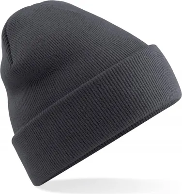 Image de Beechfield B375R | Polylana® Original Cuffed Beanie - Couleur : Graphite Grey - Taille : One Size