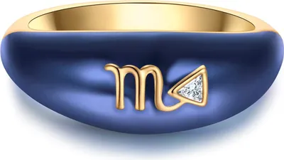 Produktbild von Glanzstücke München Ring Sternzeichen Skorpion Sterling Silber Zirkonia 50084146 56