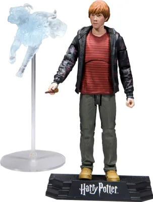 Image de Harry Potter, Wizarding World, Ron Weasley Figurine à collectionner avec articulations mobiles avec accessoires