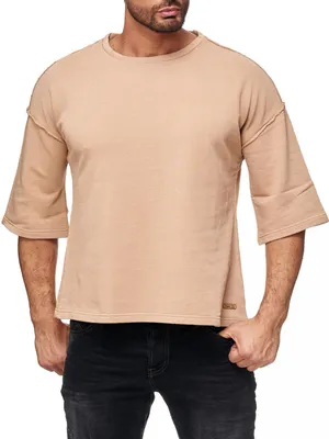 Produktbild von Red Bridge Herren Big Shirt Sweatshirt Camel S