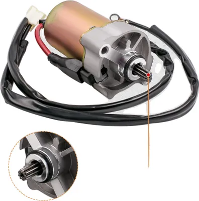 Image de démarreur 12V, 9 dents, rotation à gauche