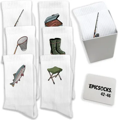 Produktbild von epicsocks Fischertraum Socken in 42-46 im