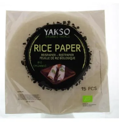 Productafbeelding van Yakso Rijstpapier  (150 gr)