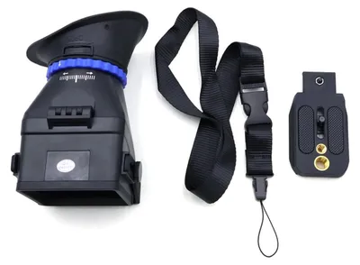 Obrázek produktu pro Lupa pro LCD displej fotoaparátu, hledáček se sluneční clonou a 3x zvětšením