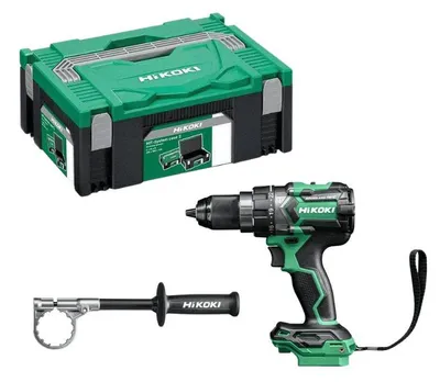 Produktbild von Hikoki DV18DCW2Z, Handbohrmaschine, Bürstenlos, Schwarz, Grün, 1,3 cm, 2000 RPM, 10,2 cm