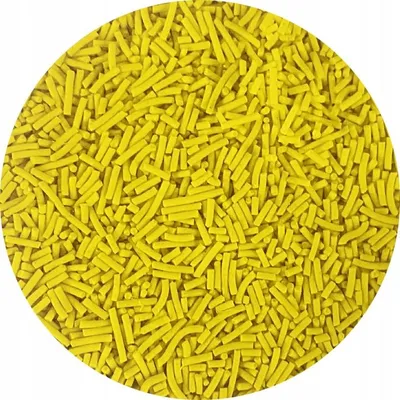Immagine prodotto di Granelli di zucchero gialli 50 g - Per una decorazione perfetta