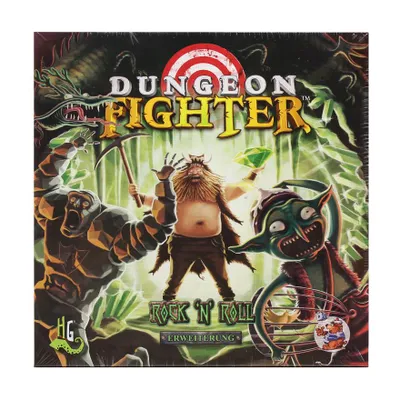 Produktbild von Heidelberger Spieleverlag Dungeon Fighter: Rock'n'Roll, Brettspiel-Erweiterung