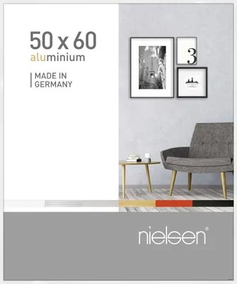 Immagine prodotto di Cornice in alluminio Nielsen Pixel 50x60 cm, bianco lucido