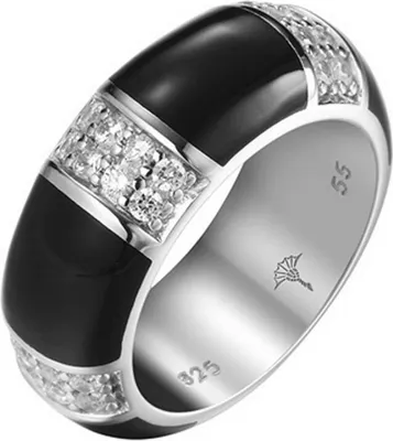 Produktbild von Joop Damen Ring Silber Zirkonia Amanda JPRG90713A, Ringgröße:55 (17.5 mm Ø)