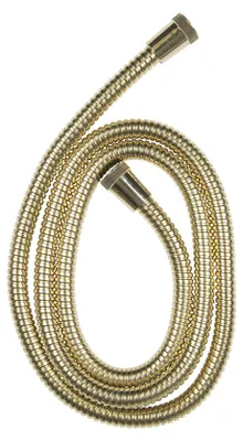 Duschschlauch Edelstahl 1,75 m Gold