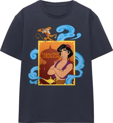 Immagine prodotto di Aladdin - Maglietta "Diamond In The Rough" da donna TV25866 (S) (Blu Navy)