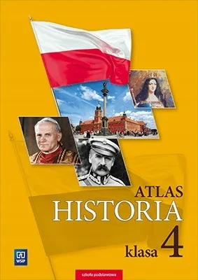 Zdjęcie produktu dla WSiP Historia. Atlas. Klasa 4, Edukacyjny, Polski, Broszurowa okładka, 40 stron(y)