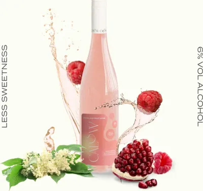 Produktbild von CALOW Raspberry Elderflower Pomegranate // 0,75L 6%