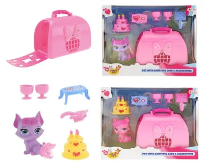 Immagine prodotto di Toi-toys Set da gioco per gatti Toi Toys con borsa per il trasporto