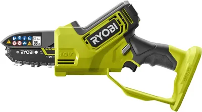 Obrázok produktu pre Akumulátorová reťazová píla RYOBI RY18PSX10A-120 18V, vyvetvovacia píla, akumulátorová reťazová píla, jednoručná reťazová píla, bezkartáčový motor, 18V ONE+