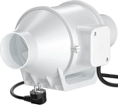 Obrázek produktu pro Koupelnový ventilátor 75 mm, 230 V, energeticky úsporný, s EU zástrčkou, kuchyňský ventilátor