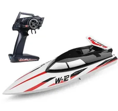 Produktbild von RC 2,4 Ghz. Speedboot TIGER SHARK W-12 ferngesteuertes Schiff Boot Rennboot RTR