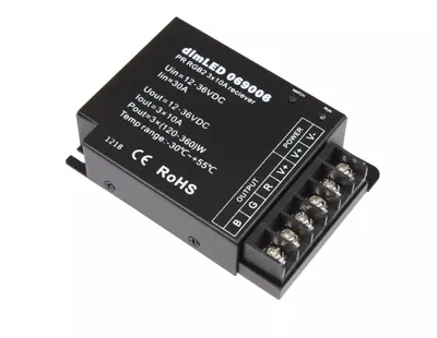 Obrázek produktu pro T-LED DimLED přijímač pro RGB 2 LED pásky 069006
