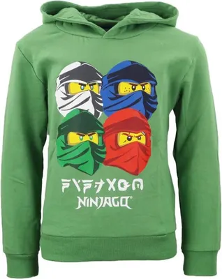 Produktbild von LEGO® Ninjago Kinder Hoodie – Grün / 104