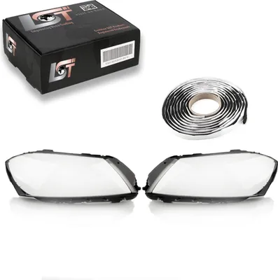 Produktbild von 2x Scheinwerferglas Streuscheibe Set für VW Passat B7 Variant Alltrack 2010-2014