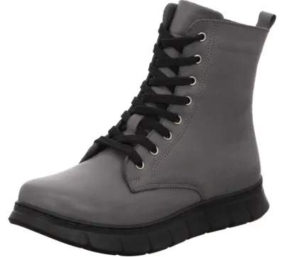 Produktbild von Gemini Damen Stiefelette sportlicher Plateau Schnürboot aus Leder 343859-02, Größe:41 EU, Farbe:Grün