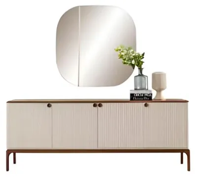 Immagine prodotto di Consolle con specchio Consolle da parete Consolle decorativa Consolle d'ingresso Consolle da tavolo Consolle con specchio