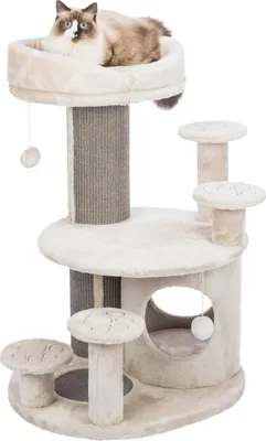 Produktbild von TRIXIE Kratzbaum Emil - lichtgrau - 96 cm