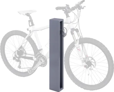 Obrázok produktu pre Vešiak na bicykel HWC-J80, stojan na bicykel, pozinkovaná oceľ s práškovým nástrekom 87x10x13cm ~ sivá