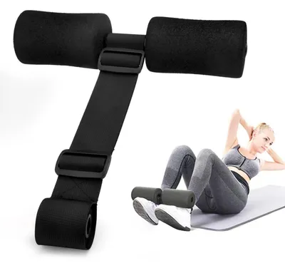 Image de Sangle de flexion des ischio-jambiers nordique, ceinture de tension portable pour l'entraînement des abdominaux
