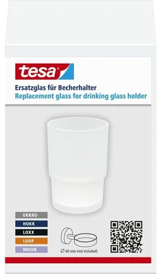 Produktbild von Ersatzglas für Zahnputzbecherhalter Ekkro Hukk Loxx Luup Moon Smooz