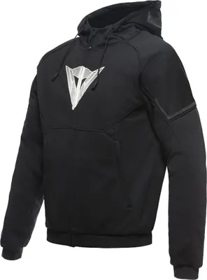 Produktbild von Dainese Daemon-X Safety Motorrad Zip Hoodie, schwarz/weiß, 54