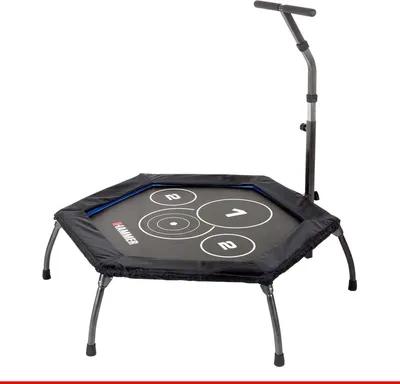 Produktbild von HAMMER Fitness-Trampolin Cross Jump, 98 cm Sprungfläche, bis 130 kg Gewicht