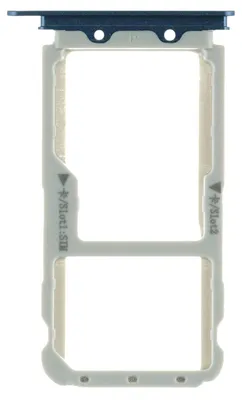 Produktbild von Huawei Nova 2 Sim Karten Halter Tray Fach, Blau