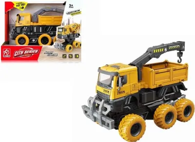 Immagine prodotto di Veicolo da costruzione autocarro ribaltabile multifunzionale a 6 ruote con gancio di trasloco