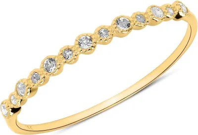 Produktbild von 14K Goldring Weißtopas (Größe: 58mm)