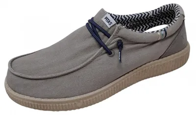 Produktbild von Pitas Ledro Leinenschuh Grau