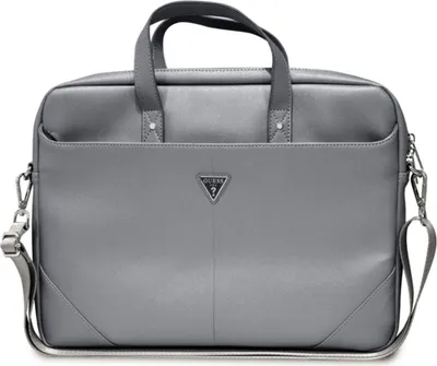 Produktbild von Guess, Laptoptasche / Tablettasche für 16'' Computer, Saffiano, Grau