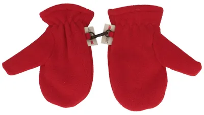 Kinder Winter warme Fleece Thinsulate Fäustlinge Handschuhe in rot