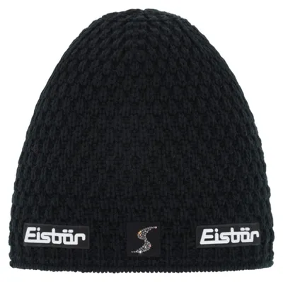 Produktbild von Eisbär Trail Crystal Skipool Beanie Strickmütze Skimütze Wollmütze Merinomütze W