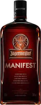 Image de Jägermeister Manifest 38% vol. 0,5 L