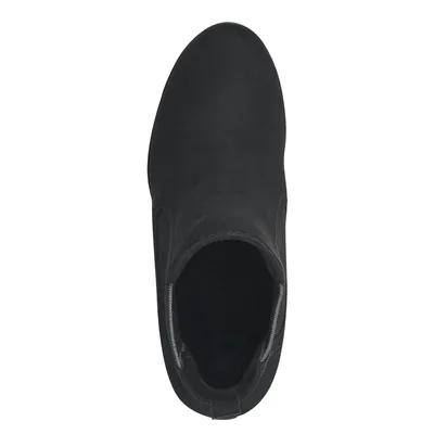 Produktbild von MARCO TOZZI Damen Stiefelette Chelsea Boot Stretch Blockabsatz 2-25355-41, Größe:38 EU, Farbe:Schwarz