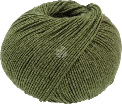 Produktbild von Lana Grossa - Cool Wool Seta 0006 moosgrün