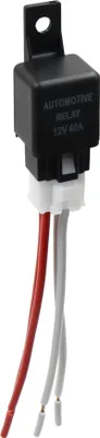 Produktbild von 12V 40A SPST 4 Pin Kfz-Relais mit 4 Kabelbaumbuchsen