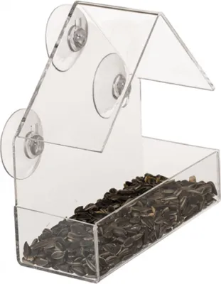 Produktbild von Fenster Vogelhaus mit Saugnäpfen