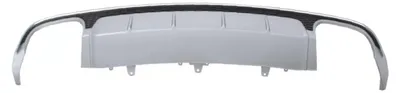 Imagen del producto de Difusor de aire para AUDI A6 4G, modelo restyling, S-Line, 15-18, versión Avant y berlina, con aspecto S6.