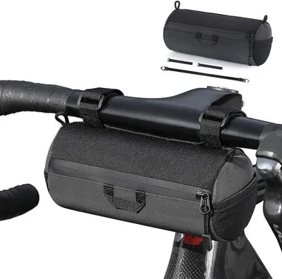 Zdjęcie produktu dla Wielofunkcyjna torba rowerowa z paskiem na ramię do rowerów górskich, szosowych i miejskich, torba rowerowa o pojemności 1 l z elementami odblaskowymi