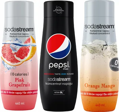 Immagine prodotto di Set di sciroppi per saturazione Sodastream