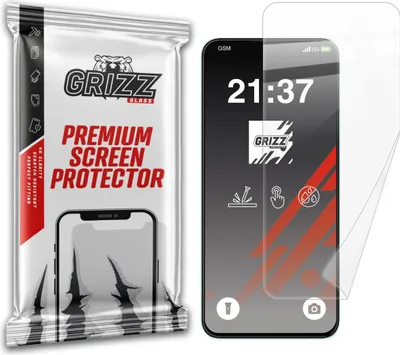 Zdjęcie produktu dla Ochraniacz ekranu GrizzGlass CeramicFilm do ZTE Blade A55 - przezroczysty